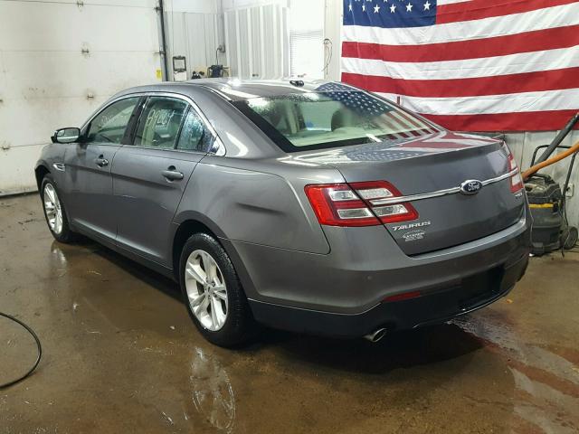 1FAHP2E89DG145033 - 2013 FORD TAURUS SEL GRAY photo 3