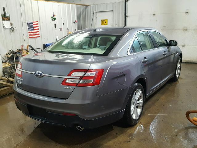 1FAHP2E89DG145033 - 2013 FORD TAURUS SEL GRAY photo 4