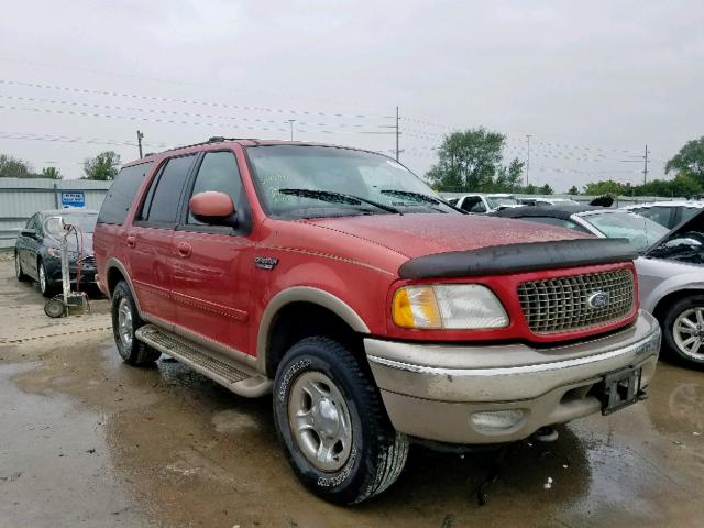 1FMPU18L11LB53084 - 2001 FORD EXPEDITION RED photo 1