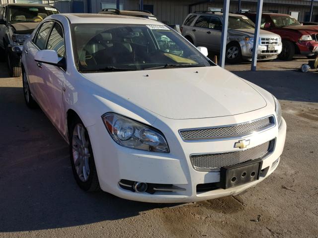 1G1ZK577184278596 - 2008 CHEVROLET MALIBU LTZ WHITE photo 1