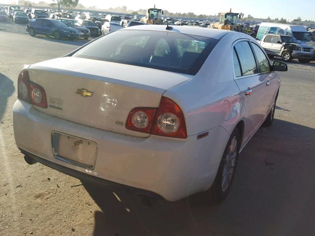 1G1ZK577184278596 - 2008 CHEVROLET MALIBU LTZ WHITE photo 4