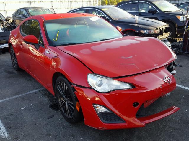 JF1ZNAA11D2702348 - 2013 TOYOTA SCION FR-S RED photo 1