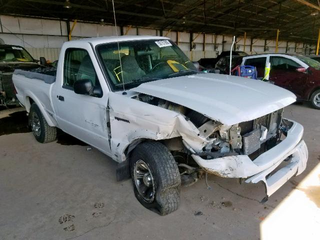 1FTYR10U32PA44358 - 2002 FORD RANGER WHITE photo 1