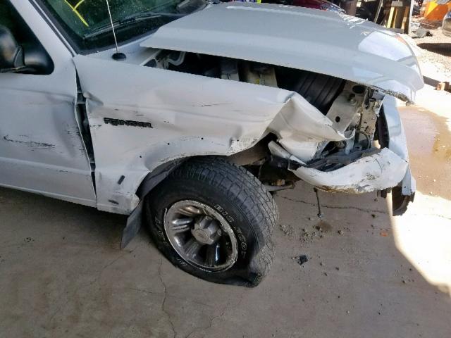 1FTYR10U32PA44358 - 2002 FORD RANGER WHITE photo 9