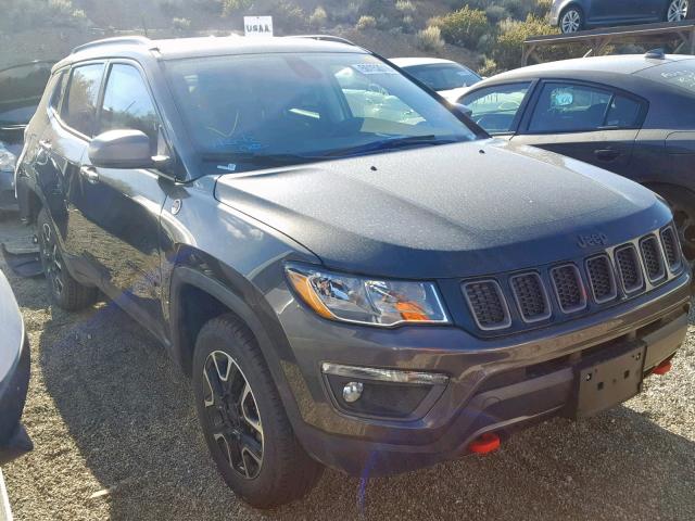 3C4NJDDB1KT785446 - 2019 JEEP COMPASS TR GRAY photo 1