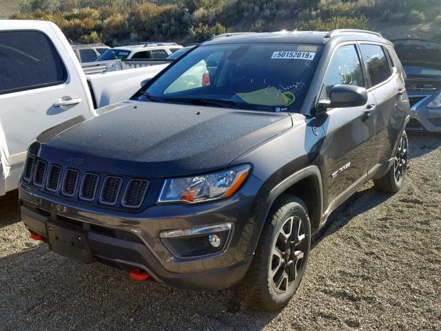 3C4NJDDB1KT785446 - 2019 JEEP COMPASS TR GRAY photo 2