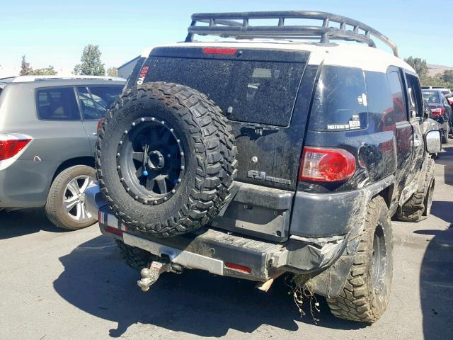 JTEBU11F870089649 - 2007 TOYOTA FJ CRUISER BLACK photo 4