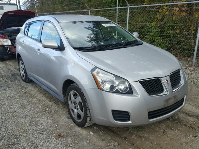 5Y2SP67899Z461435 - 2009 PONTIAC VIBE SILVER photo 1