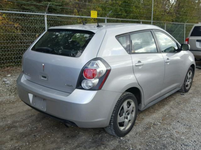 5Y2SP67899Z461435 - 2009 PONTIAC VIBE SILVER photo 4