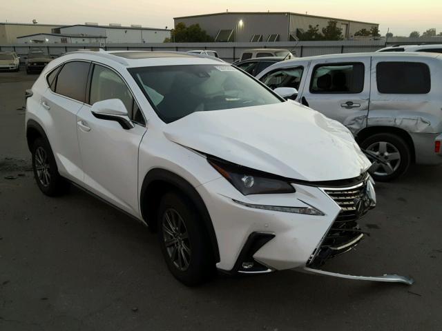 JTJYARBZ1K2120863 - 2019 LEXUS NX 300 WHITE photo 1