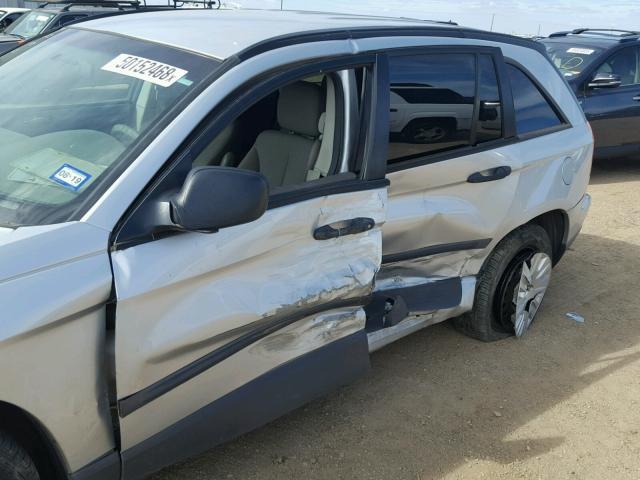 2A4GM48466R912979 - 2006 CHRYSLER PACIFICA SILVER photo 9