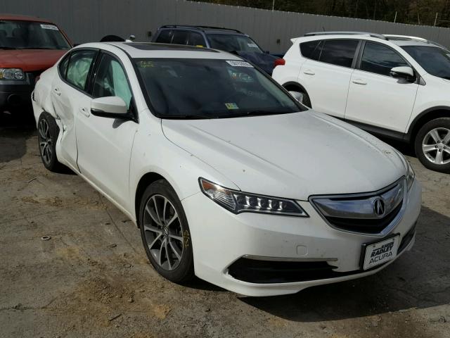 19UUB2F39FA020020 - 2015 ACURA TLX WHITE photo 1