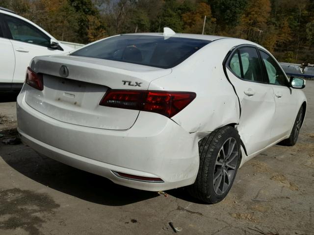 19UUB2F39FA020020 - 2015 ACURA TLX WHITE photo 4