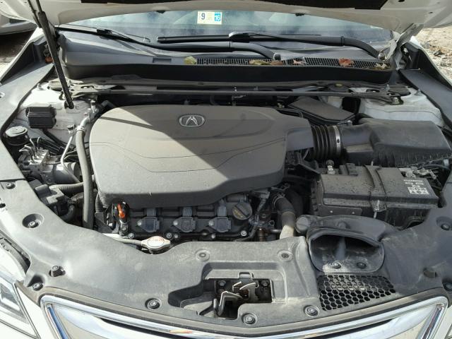 19UUB2F39FA020020 - 2015 ACURA TLX WHITE photo 7