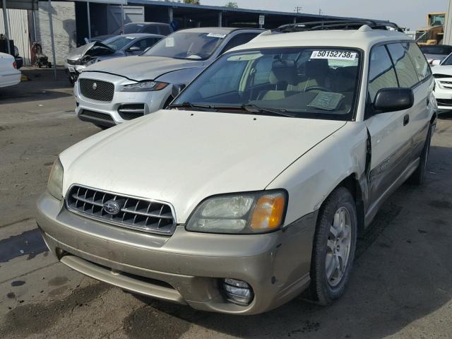 4S3BH675446628927 - 2004 SUBARU LEGACY OUT TWO TONE photo 2