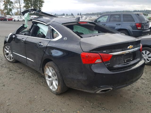 2G1145S32H9189418 - 2017 CHEVROLET IMPALA PRE BLACK photo 3