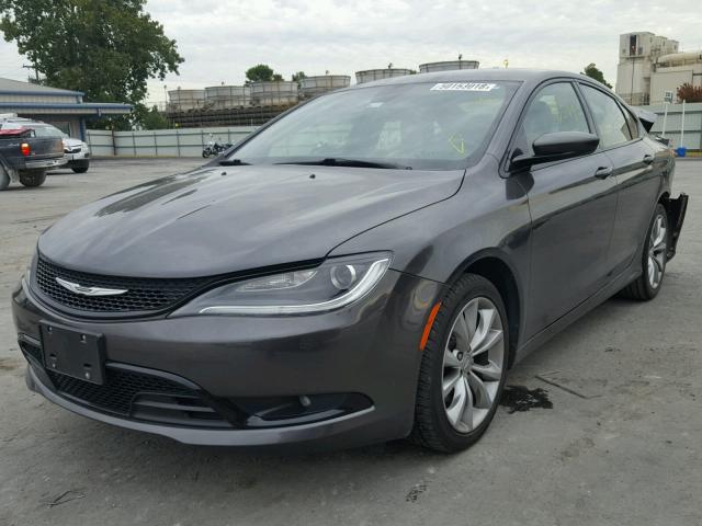 1C3CCCBB5FN740065 - 2015 CHRYSLER 200 S 灰色 照片 2
