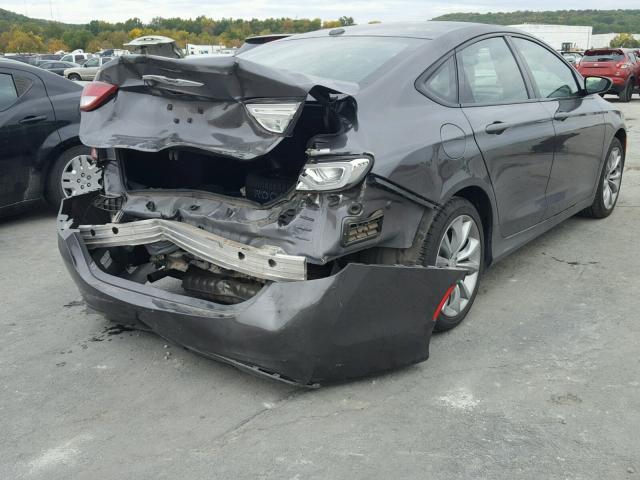 1C3CCCBB5FN740065 - 2015 CHRYSLER 200 S 灰色 照片 4