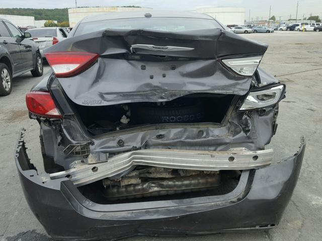 1C3CCCBB5FN740065 - 2015 CHRYSLER 200 S 灰色 照片 9