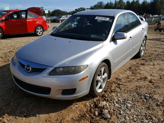 1YVHP80D665M20125 - 2006 MAZDA 6 S SILVER photo 2