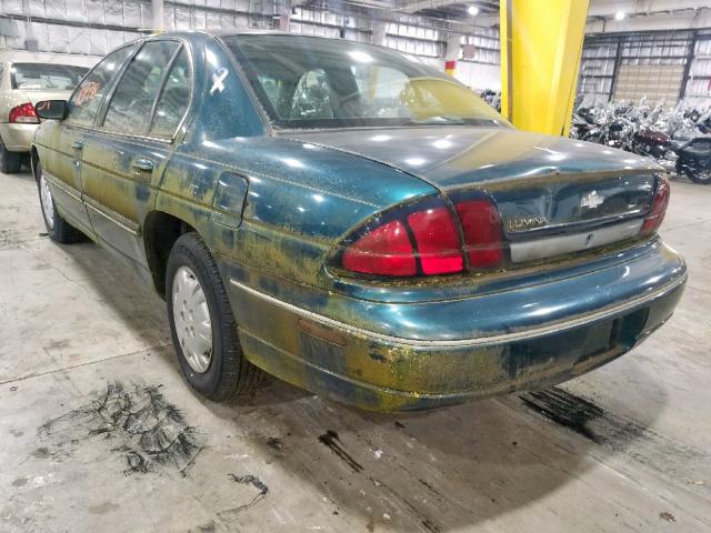 2G1WL52M6W1103556 - 1998 CHEVROLET LUMINA BAS Yaşıl foto 3