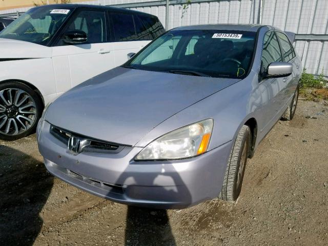 1HGCM66394A801016 - 2004 HONDA ACCORD LX SILVER photo 2