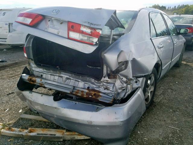 1HGCM66394A801016 - 2004 HONDA ACCORD LX SILVER photo 4