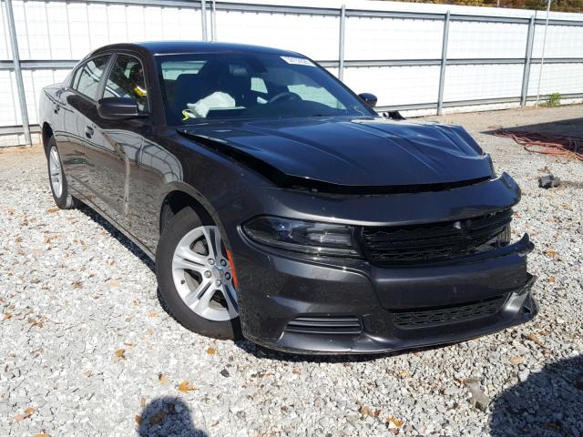 2C3CDXBG4JH129459 - 2018 DODGE CHARGER SX GRAY photo 1