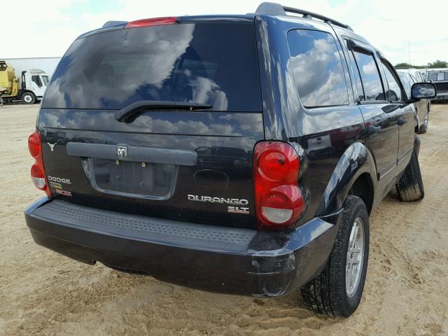 1D8HD48P39F700770 - 2009 DODGE DURANGO SL BLACK photo 4