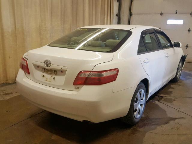 4T1BE46K57U626409 - 2007 TOYOTA CAMRY NEW WHITE photo 4