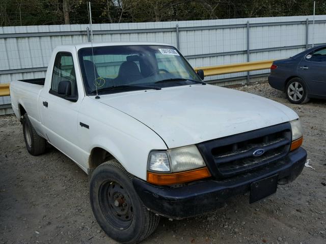 1FTYR10X7YTB18875 - 2000 FORD RANGER WHITE photo 1