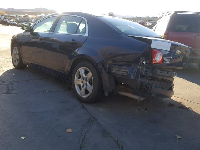 1G1ZA5E07AF284874 - 2010 CHEVROLET MALIBU LS ლურჯი ფოტო 3
