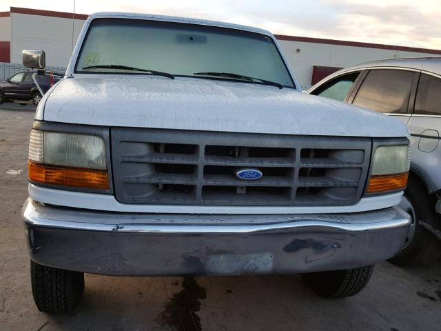 1FTHF25G8TEA12925 - 1996 FORD F250 WHITE photo 9