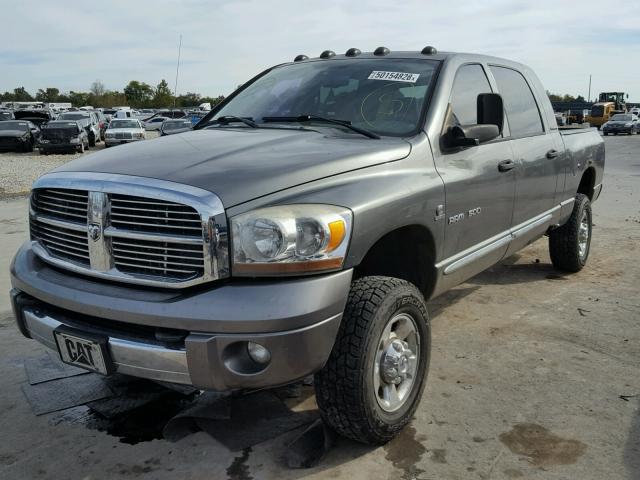 3D7LX39C66G185186 - 2006 DODGE RAM 3500 GRAY photo 2