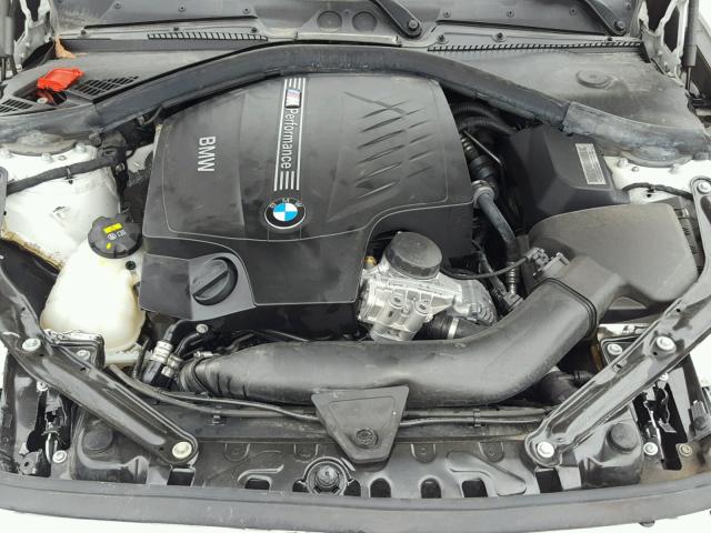 WBA1M1C52FV393272 - 2015 BMW M235I WHITE photo 7