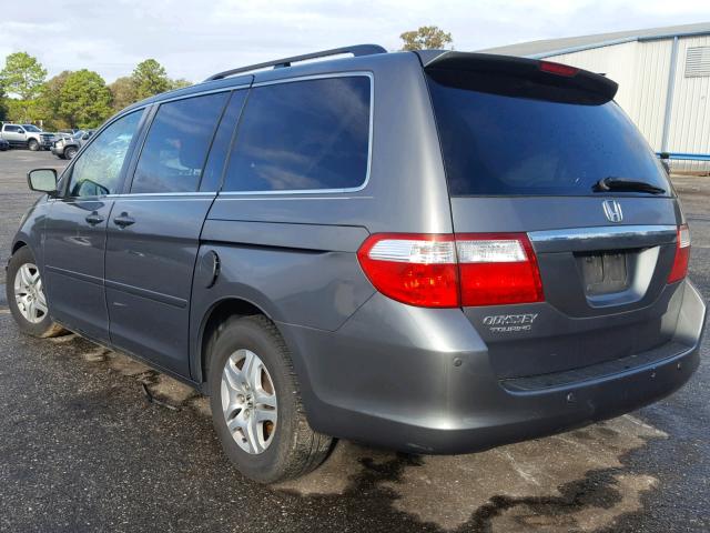 5FNRL38827B062053 - 2007 HONDA ODYSSEY TO GRAY photo 3