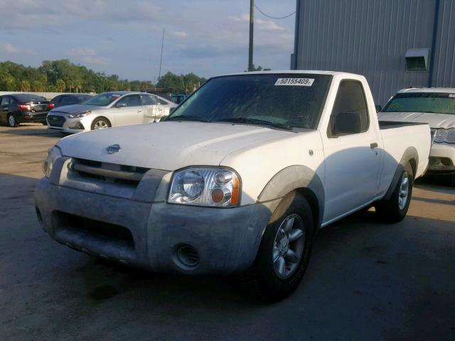 1N6DD21S11C398155 - 2001 NISSAN FRONTIER X WHITE photo 2