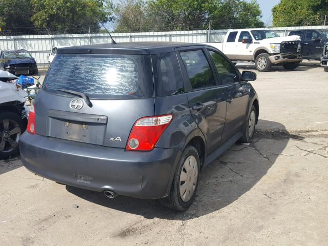 JTKKT624X65003088 - 2006 TOYOTA SCION XA GRAY photo 4