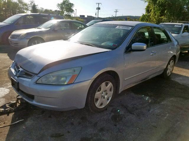 1HGCM66315A040046 - 2005 HONDA ACCORD LX SILVER photo 2