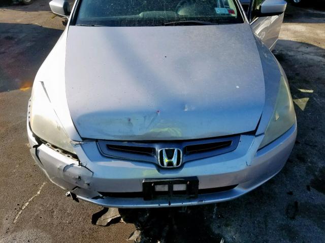 1HGCM66315A040046 - 2005 HONDA ACCORD LX SILVER photo 7