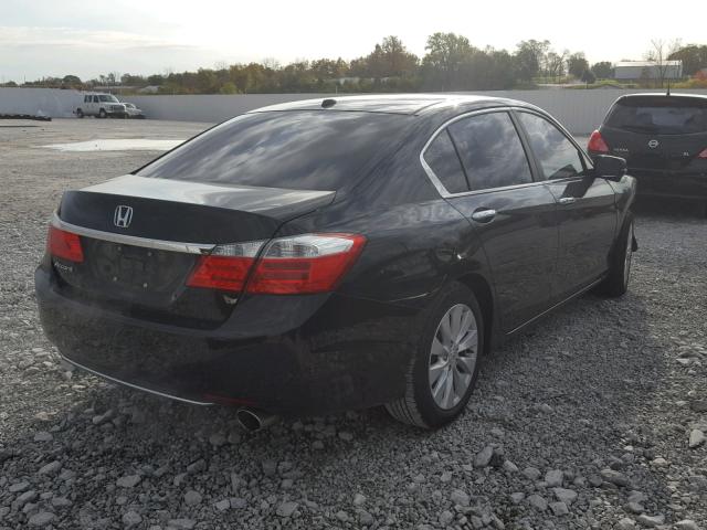 1HGCR2F81DA210877 - 2013 HONDA ACCORD EXL BLACK photo 4