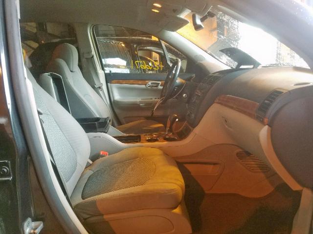 5GZER23767J102793 - 2007 SATURN OUTLOOK XR ნაცრისფერი ფოტო 5