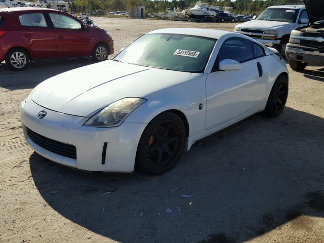 JN1AZ34E63T010961 - 2003 NISSAN 350Z COUPE WHITE photo 2