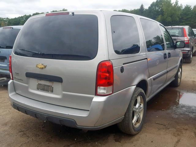 1GNDV23198D201460 - 2008 CHEVROLET UPLANDER L SILVER photo 4