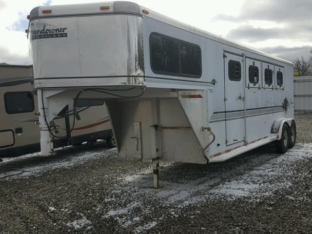 13SVE2923W1VA1818 - 1998 SUND HORSE TRLR WHITE photo 3