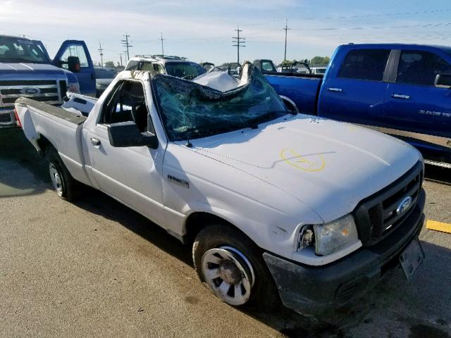 1FTYR10D18PA22643 - 2008 FORD RANGER WHITE photo 1