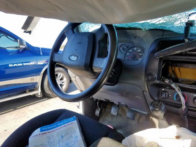 1FTYR10D18PA22643 - 2008 FORD RANGER WHITE photo 9