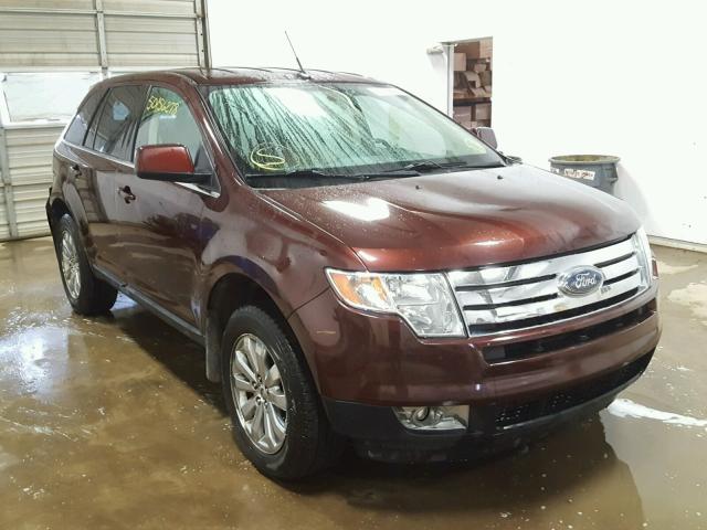 2FMDK4KC2ABB45420 - 2010 FORD EDGE LIMIT BROWN photo 1