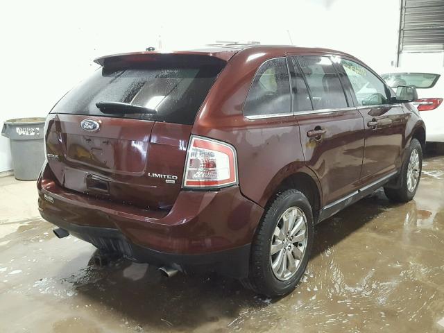 2FMDK4KC2ABB45420 - 2010 FORD EDGE LIMIT BROWN photo 4