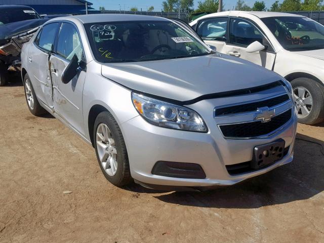 1G11C5SA6DF307537 - 2013 CHEVROLET MALIBU 1LT SILVER photo 1
